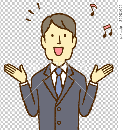 A young salaried man rejoicing A young salaried man rejoicing 26981693