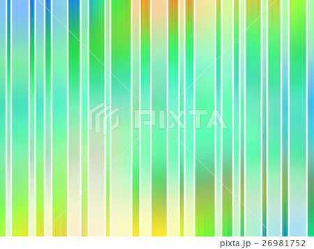 カラフルなグラデーションのストライプ カラフルなグラデーションのストライプ 26981752