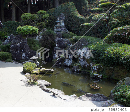 日本庭園 蓬莱山 森庭園 日本庭園 蓬莱山 森庭園 26982408