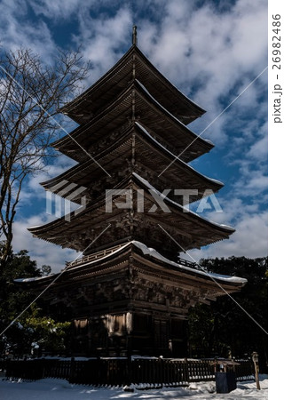 妙成寺の雪景色 妙成寺の雪景色 26982486