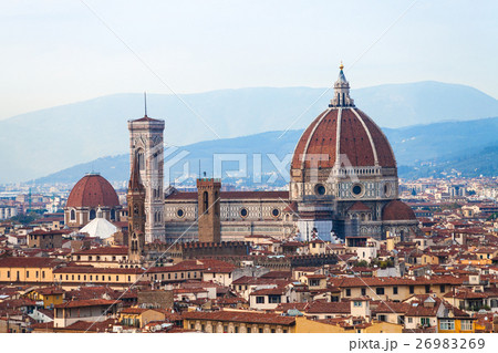 view of Florence Cathedral Santa maria del fiore view of Florence Cathedral Santa maria del fiore 26983269