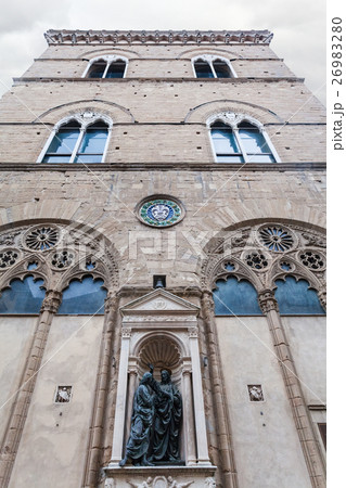 medieval Orsanmichele church in Florence city 26983280
