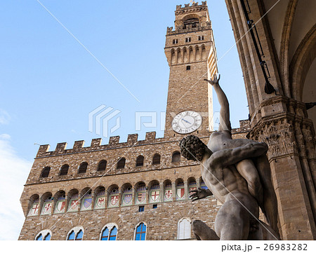 sculpture Rape of Sabine Women and Palazzo Vecchio 26983282