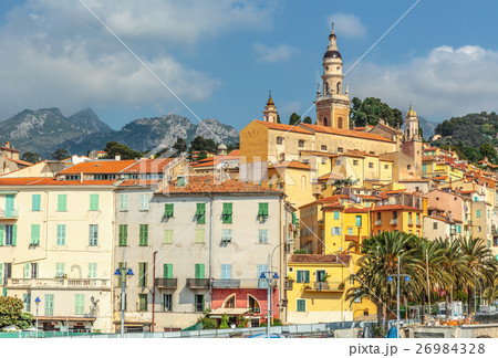 Riviera town Menton view Riviera town Menton view 26984328