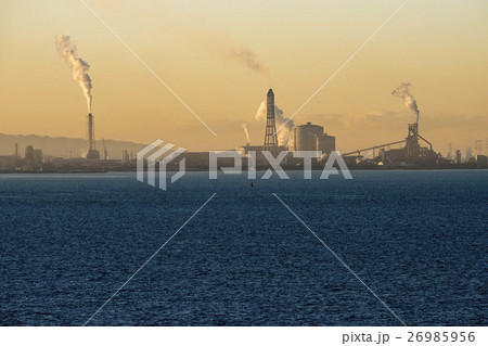 製鉄所遠望 26985956