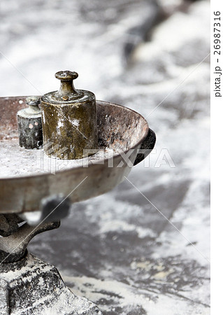 Rustic steelyard detail. 26987316