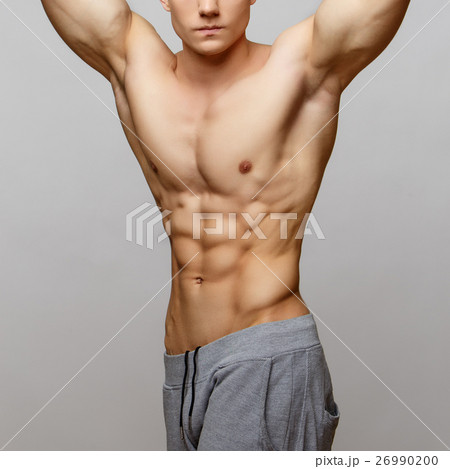 Handsome young man's torso Handsome young man's torso 26990200