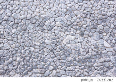 Texture and background of granite stone wall. 26991707