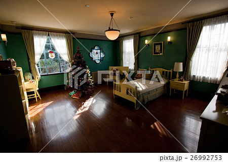 西洋風子供部屋 クリスマスの写真素材 西洋風子供部屋 クリスマスの写真素材
