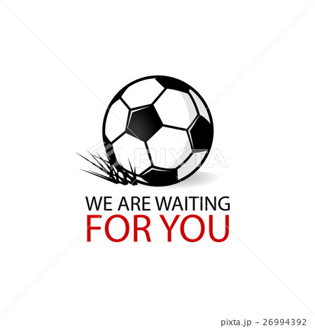 Soccer ball grass logotype Soccer ball grass logotype 26994392