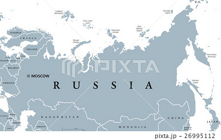 Russia political map Russia political map 26995112