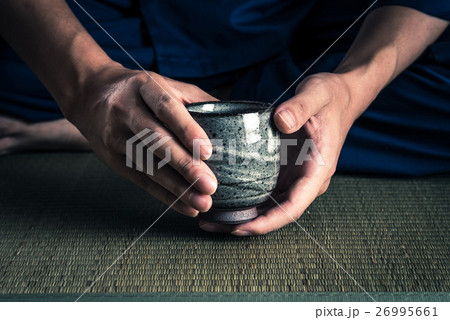 お茶 和風 畳 お茶 和風 畳 26995661
