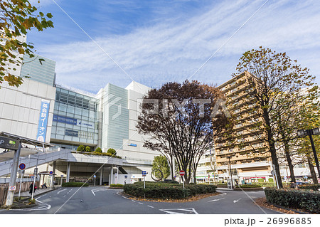 小田急相模大野駅 南口ロータリーの写真素材