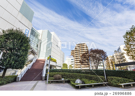 小田急相模大野駅 南口ロータリーの写真素材