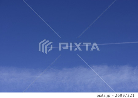 飛行機雲 26997221