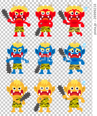 鬼の集合イラスト 鬼の集合イラスト 26999218