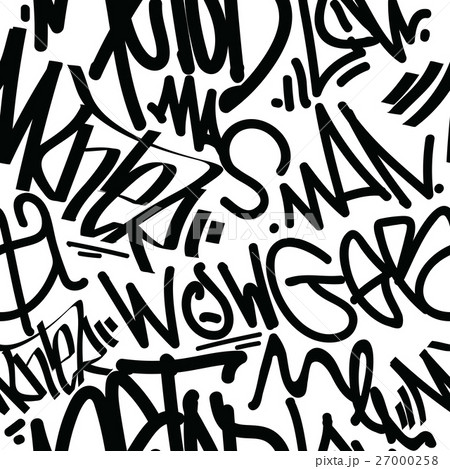 Graffiti Art Seamless Pattern 27000258