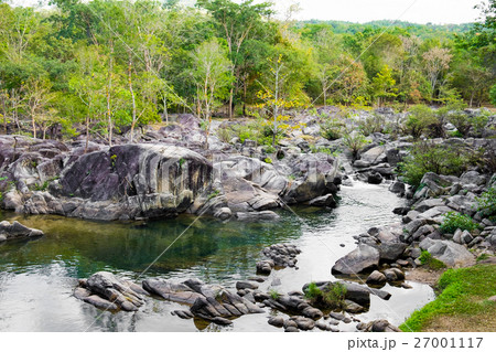 Rock and stream natural at national park 27001117