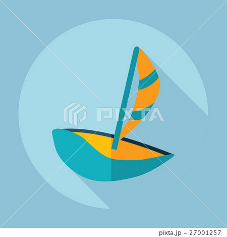 Flat modern design with shadow Icon aircraft Flat modern design with shadow Icon aircraft 27001257