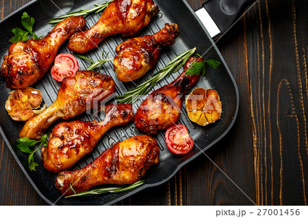roasted chicken legs with herbs roasted chicken legs with herbs 27001456