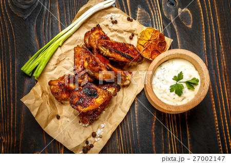 roasted chicken wings with herbs roasted chicken wings with herbs 27002147