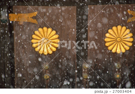 見沼田圃・雪降る国昌寺 見沼田圃・雪降る国昌寺 27003404