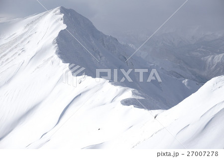 仙ノ倉山への尾根(冬季) 27007278