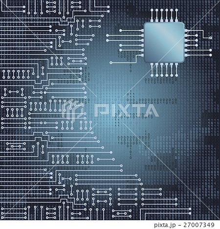 Electronic circuit and  binary code 27007349