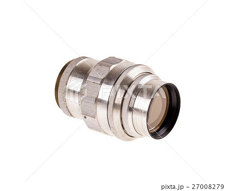 Telephoto metal old lens. Telephoto metal old lens. 27008279