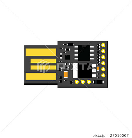 DIY electronic usb board with a microcontroller 27010007