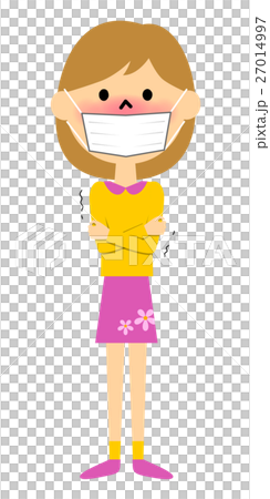 体調不良のこども 27014997