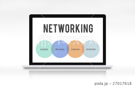 Networking Computer Connection Internet Concept 27017618