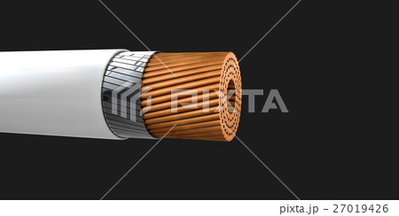 Carbon nanotube structure inside view illustration 27019426