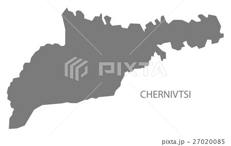 Chernivtsi Ukraine Map grey Chernivtsi Ukraine Map grey 27020085