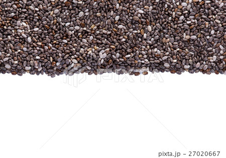 Chia seeds macro Chia seeds macro 27020667