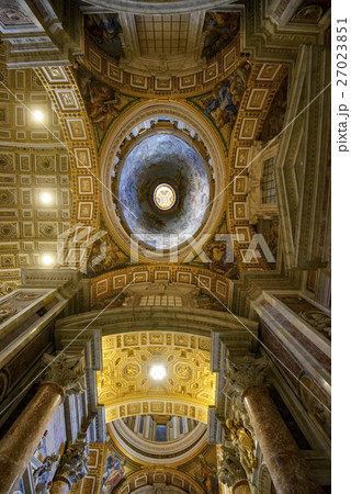 Detail from San Pietro Basilica, Vatican. 27023851