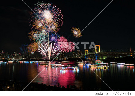 お台場レインボー花火 27027545