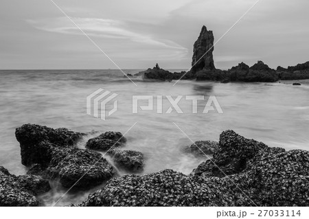 Natural sea rock skyline 27033114