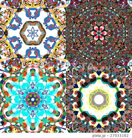 Gorgeous seamless patchwork patterns. 27033162