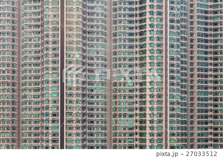 Close up apartment window background  27033512