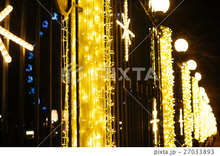 festive Christmas illuminations in Winter Park festive Christmas illuminations in Winter Park 27033893