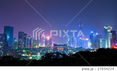 深セン 夜景 Shenzhen Nightview 深セン 夜景 Shenzhen Nightview 27034224