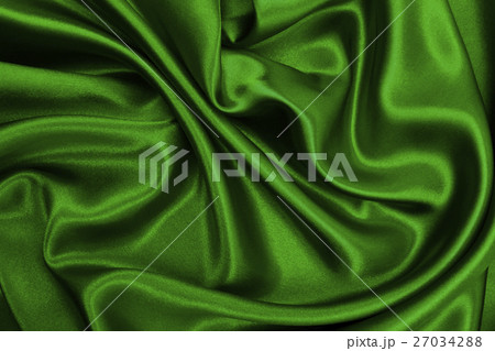 Smooth elegant green silk or satin luxury cloth Smooth elegant green silk or satin luxury cloth 27034288