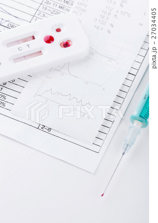 Blood testing kit 27034405