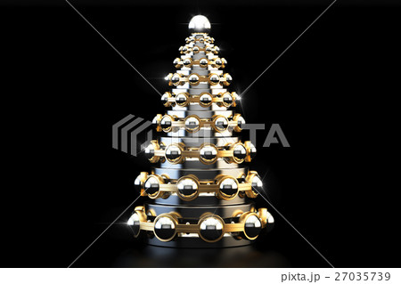 Metallic Christmas Tree from bearings Metallic Christmas Tree from bearings 27035739