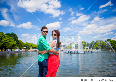Young tourist couple traveling on holidays in 27036153