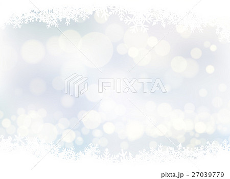 雪の結晶-ファンタジーシルバー 27039779