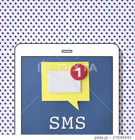 Message Notification Inbox Envelope Concept 27040645