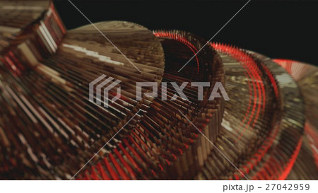 red abstraction on a black background red abstraction on a black background 27042959