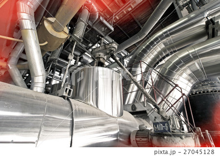 Industrial zone, Steel pipelines and cables 27045128